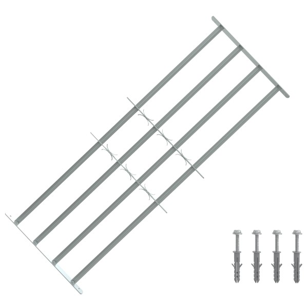 Safety grill for windows with 4 crosses 3 pcs. 4 Crossbars