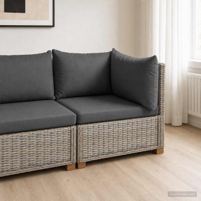 Corner Sofa with Cushions...