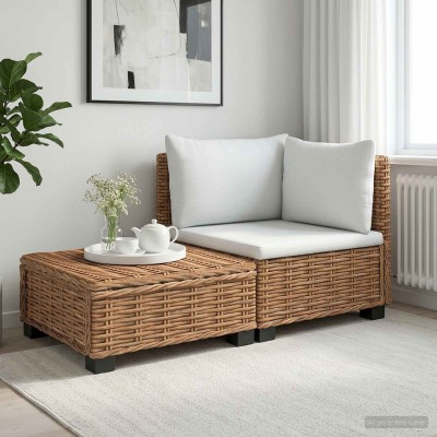 2 pcs. Rattan Lounge Set...