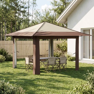 Pavilion without side wall...