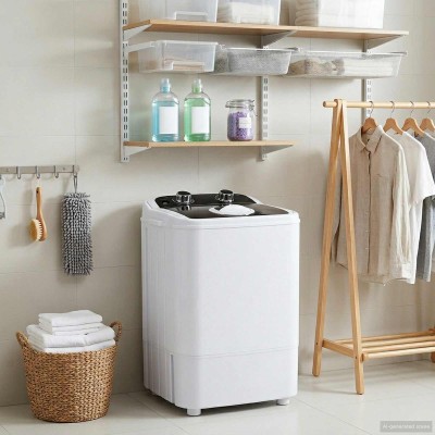 Mini washing machine with...