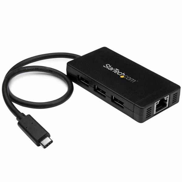 USB Centrmezgls Startech HB30C3A1GE Melns 2100 W