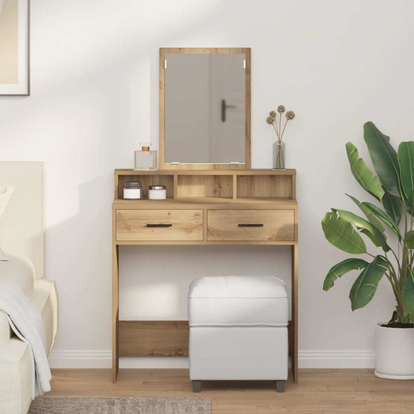 Dressing table Artisan oak 79 x 41 x 140 cm