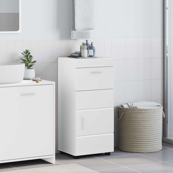 Bathroom cabinet set TULUM High gloss white