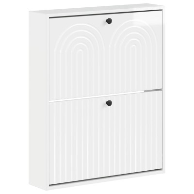 Wall-mounted shoe cabinet...