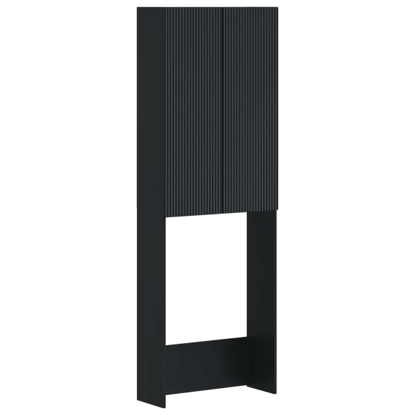 Tualeto spintelė ARNHEM Juoda 66 x 25,5 x 190 cm