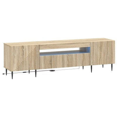 LED TV cabinet Sonoma oak...