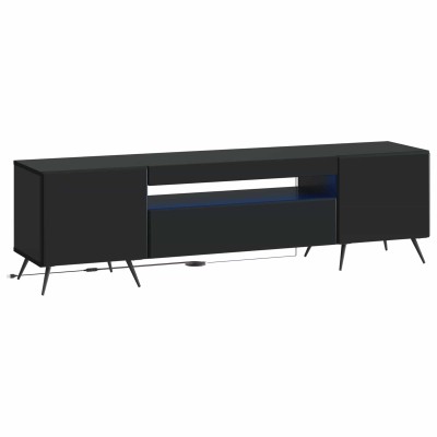 LED TV cabinet Black...