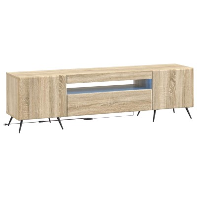 LED TV cabinet Sonoma oak...
