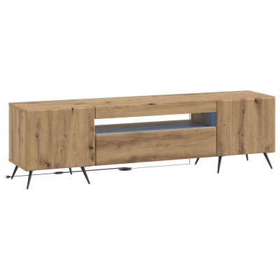 LED TV cabinet Artisan oak...