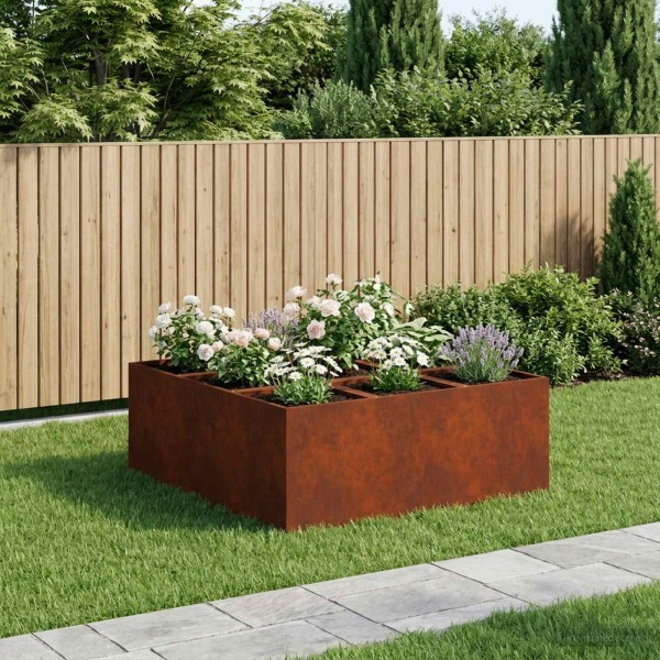 Garden pot Rusting 100 x 100 x 40 cm