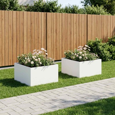 Garden pot 2 pcs. White 100...