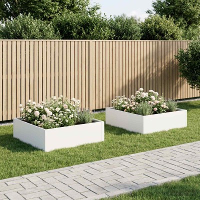Garden pot 2 pcs. White 80...