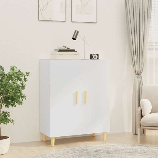 Side cabinet, white, 70x34x90cm, processed wood