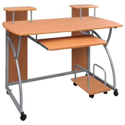 Computer table, brown,...