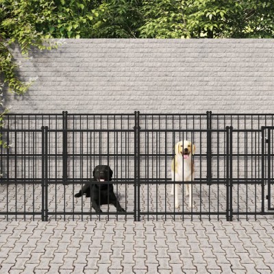 Outdoor aviary for dogs,...