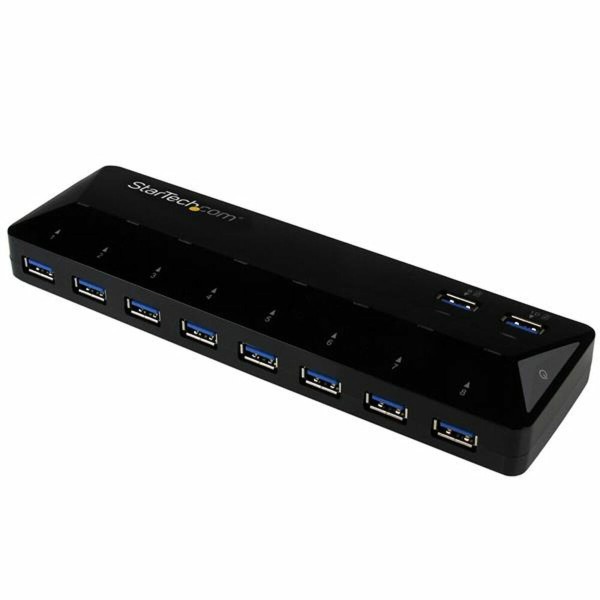 USB Centrmezgls Startech ST103008U2C USB 3.0 x 10 Melns