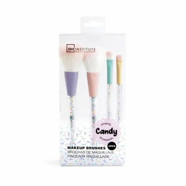 Komplekt meigi pintsleid IDC Institute Candy (4 pcs)