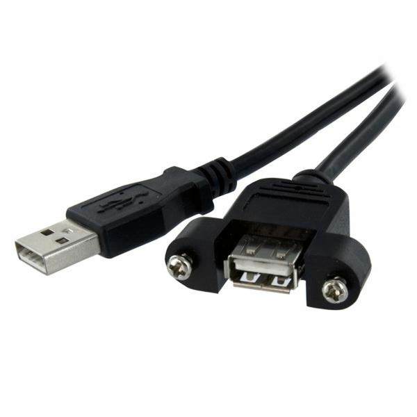 Cable Micro USB Startech USBPNLAFAM3 90 cm Black