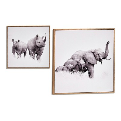 Painting With frame animals...