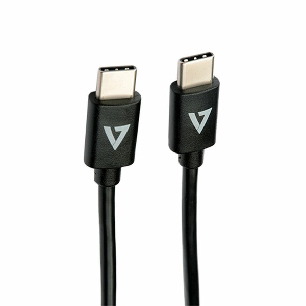 USB-C-кабель V7 V7USB2C-1M Чёрный 1 m (1 штук)