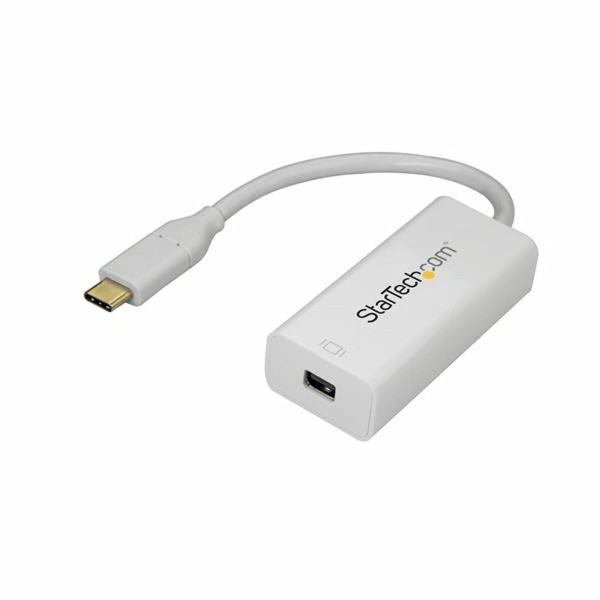 USB C - Mini DisplayPort Adapteri Startech CDP2MDP Valkoinen 4K Ultra HD