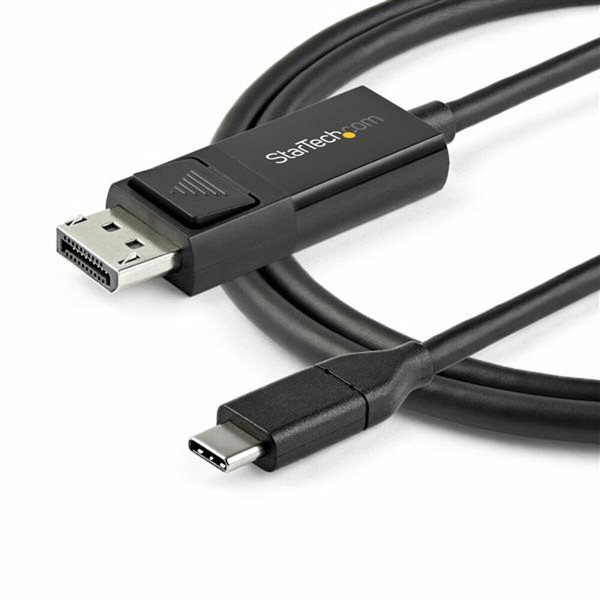 USB C - DisplayPort Adapteri Startech CDP2DP1MBD Musta 1 m