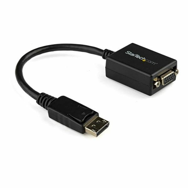 DisplayPort - VGA adapteri Startech DP2VGA2 Musta