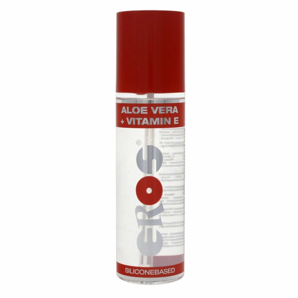 Silicone Lubricant Eros Sin aroma 200 ml Aloe Vera Vitamin E