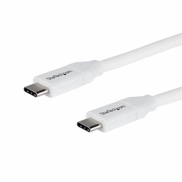 Cable USB C Startech USB2C5C2MW (2 m) White