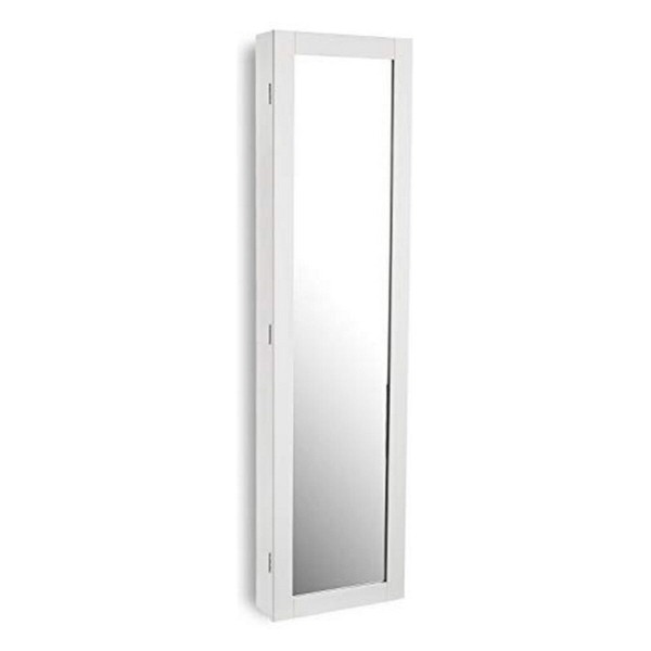 Wall mirror Versa White MDF Wood Minimalist 10 x 120 x 30 cm