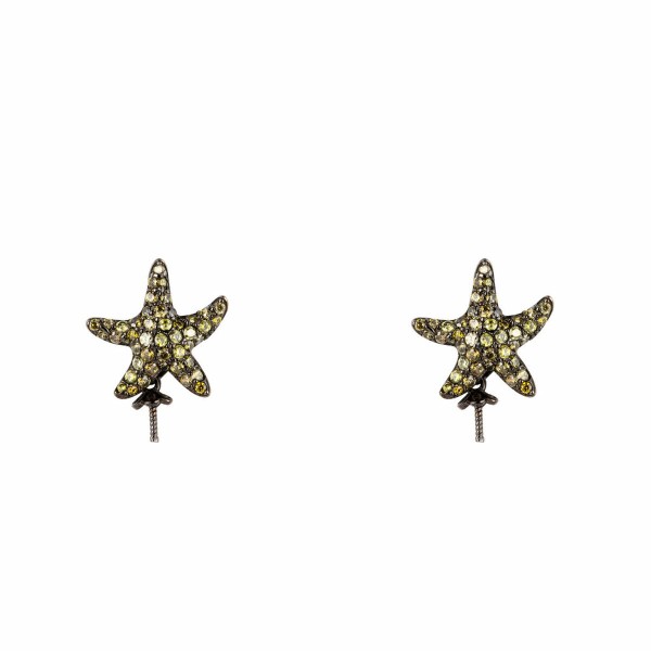 Moteriški auskarai Lancaster JLA-EAR-STAR-3 1,2 cm