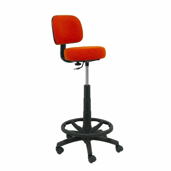 Ergonoomiline taburett P&C LB305RN Ratastega Oranž Tume oranž 117 cm