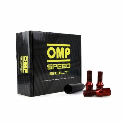 Set Nuts OMP 27 mm Red 20...