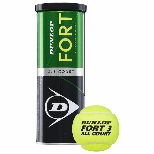 Tennisepallid Dunlop 601315 Kollane