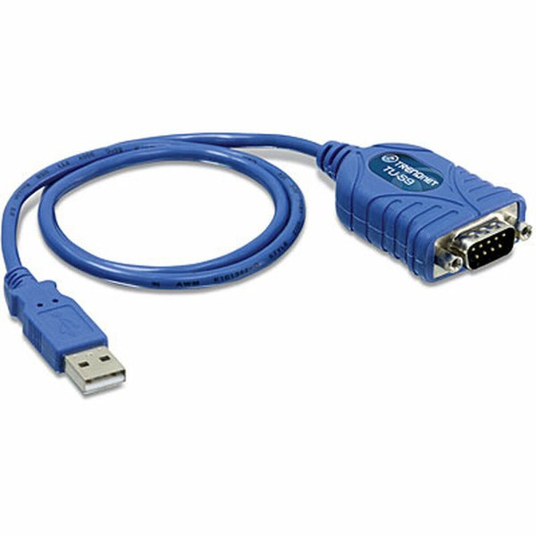 Адаптер USB—RS232 Trendnet TU-S9 Синий