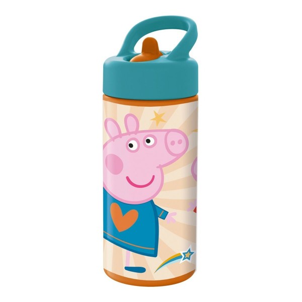 Бутылка с водой Peppa Pig Having fun Розовый PVC 410 ml