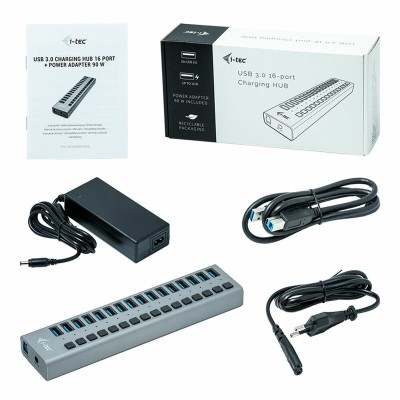 USB Hub i-Tec U3CHARGEHUB16...