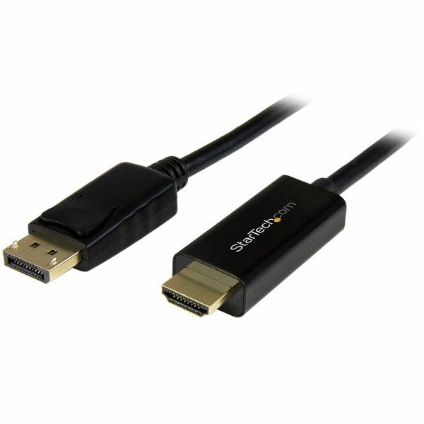 Cablu DisplayPort la HDMI Startech DP2HDMM2MB (2 m) Juoda