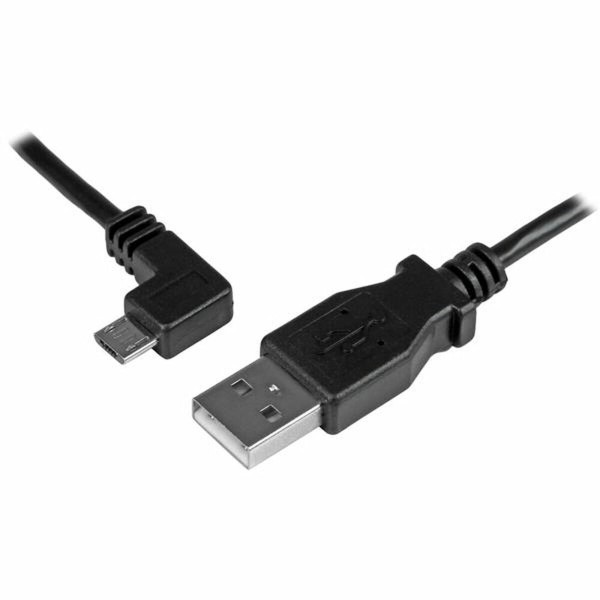 USB-kaabel Startech USBAUB50CMLA Must 0,5 m