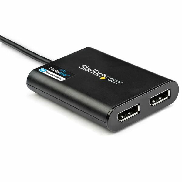 Кабель Displayport USB 3.0 Startech USB32DP24K60 Чёрный