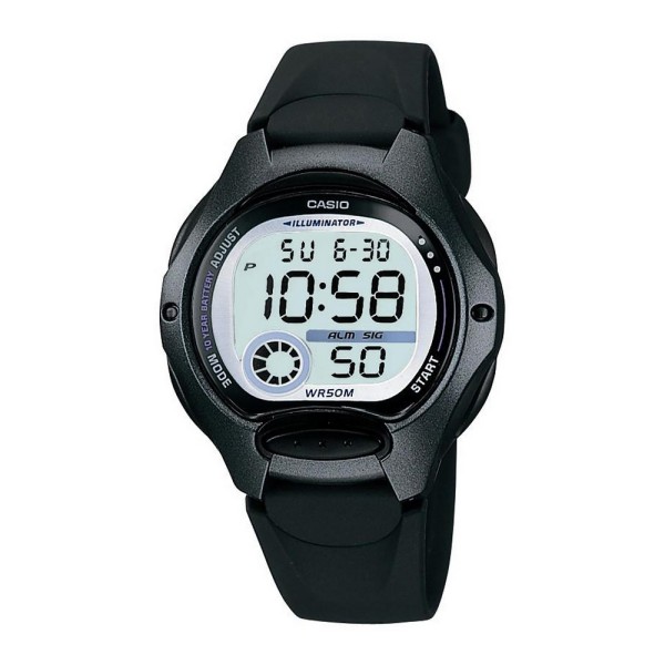 Abiejų lyčių laikrodis Casio LW-200-1BVDF (Ø 30 mm)