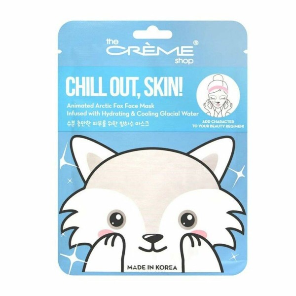 Veido kaukė The Crème Shop Chill Out, Skin! Artic Fox (25 g)