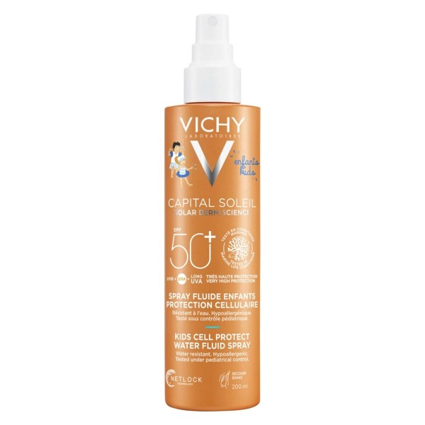 Sunscreen Spray for Children Vichy Capital Soleil Cell Protect SPF50+ 50 ml