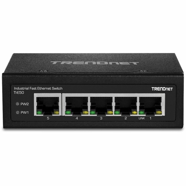 Kytkin Trendnet TI-E50 RJ-45 x 5 Musta