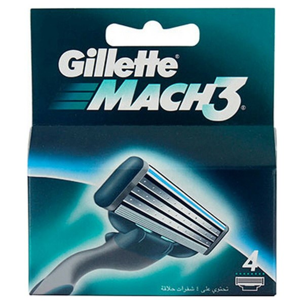 Raseerimistera Asenduseks Gillette (4 Ühikut) (4 uds)