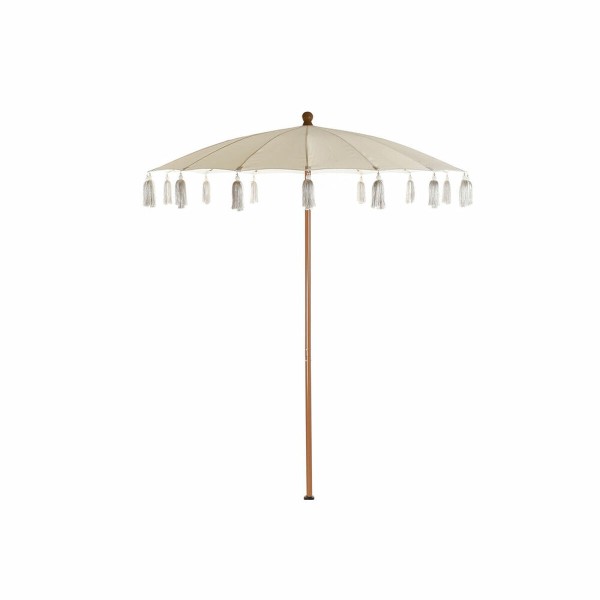 Sunshade DKD Home Decor Beige Natural Metal 170 x 170 x 230 cm