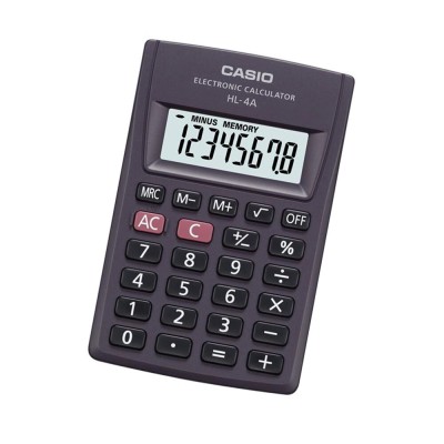 Calculator Casio HL-4A Grey...