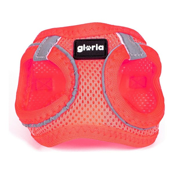 Suņu drošības siksna Gloria Air Mesh Trek Star Adjustable Rozā L (33,4-35 cm)