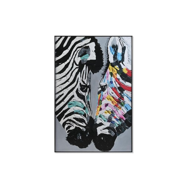 Painting DKD Home Decor Zebra 80 x 3 x 120 cm Modern